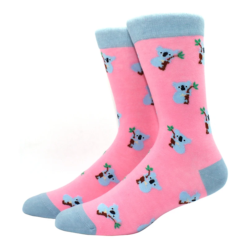 Cute Fashion Soft Novelty Cotton Women Socks Penguin koala handcuffs Colorful Cartoon Happy Kawaii Funny Socks For Girl Gift smartwool socks sale