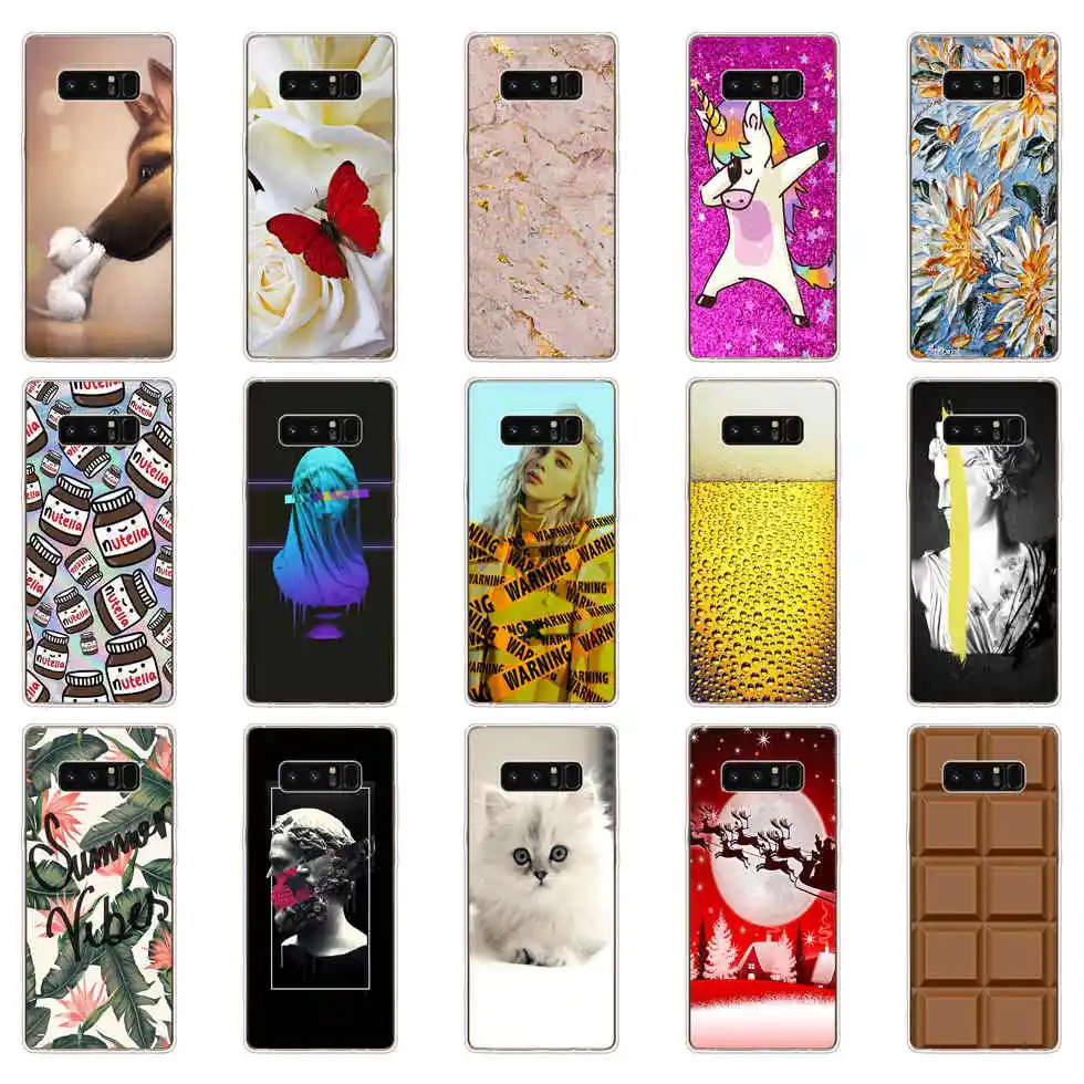 Caso Per Samsung Galaxy Note 8 Casi Di Spazio Fundas Samsung Note 8 Cover Etui