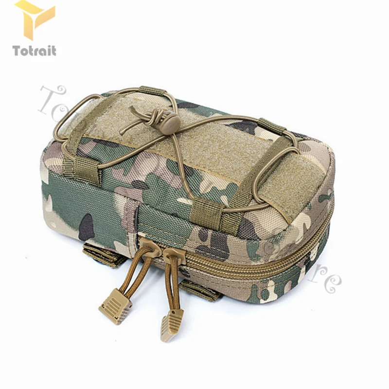 TOtrait 10000D Outdoor Camping Molle Pouch Tactical receive small pocket Military Wallet Waist Packs Travel Hunting Rifle Bag