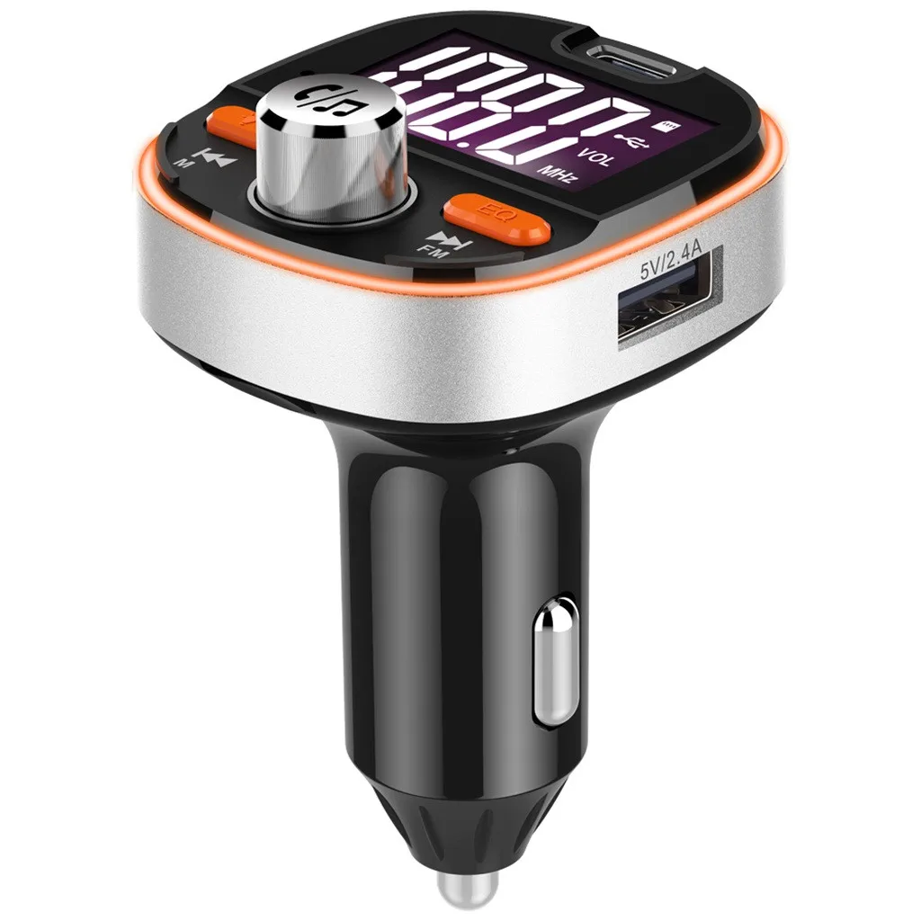 Fm-передатчик модулятор стерео радио MP3-плеер USB TF Bluetooth красочный свет Usb Автомобильное зарядное устройство мини usb Автомобильное зарядное устройство