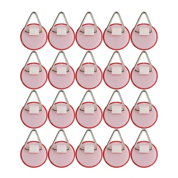 

20pcs Portable Self-Adhesive Wall Plate Holder Invisible Adhesive Plate Hanger Set Vertical Plate Holders for The Wall Dish Hook