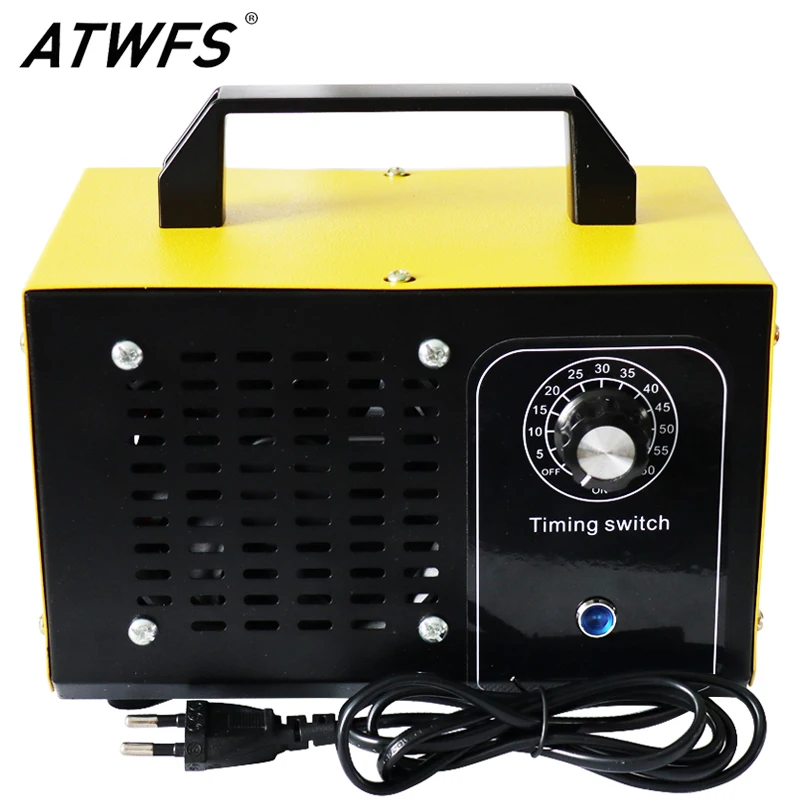 ATWFS Air Purifier for home Ozone Generator 220V 60g/h Ozonator Ozono Air Cleaner Disinfection