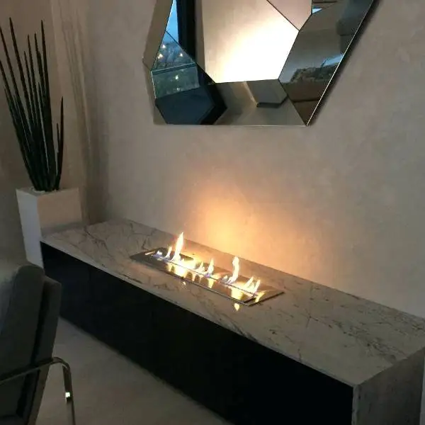 

Inno-Fire 18 inch bioethanol burner indoors fire electric wifi