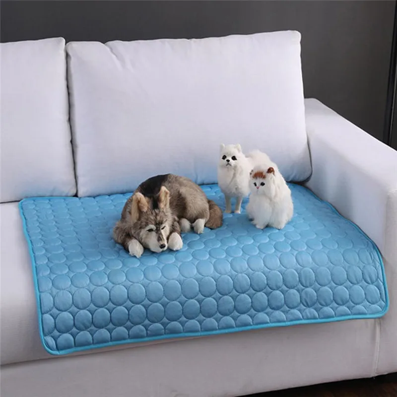 

Summer Pet Dog Cooling Mats Cats Dog Bed Sofa Pet Bed for Dog Cats Heat Relief Cooling Mat Floor Mat Dog Supplies Pet Product