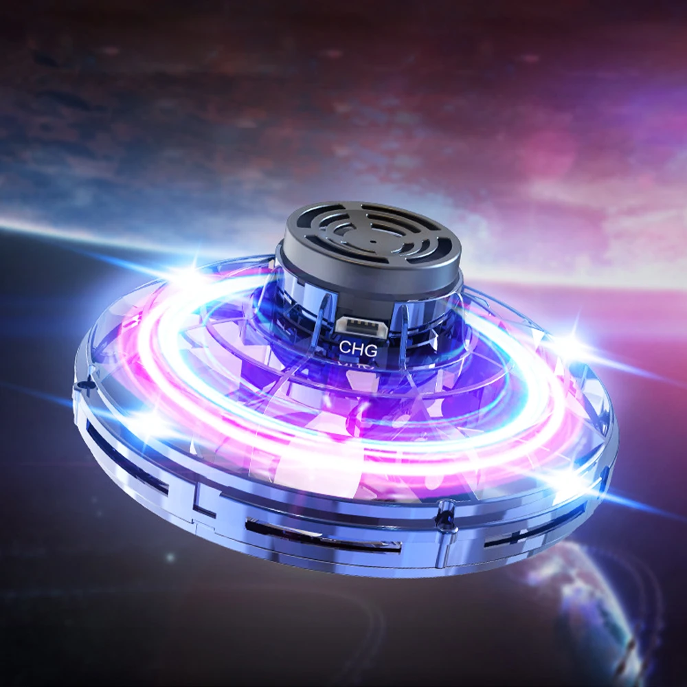 Мини НЛО Дрон Flynova инфракрасный зондирование пальцев циклотрон гироскоп обновление НЛО Творческий декомпрессии магнитные шары хобби игрушка