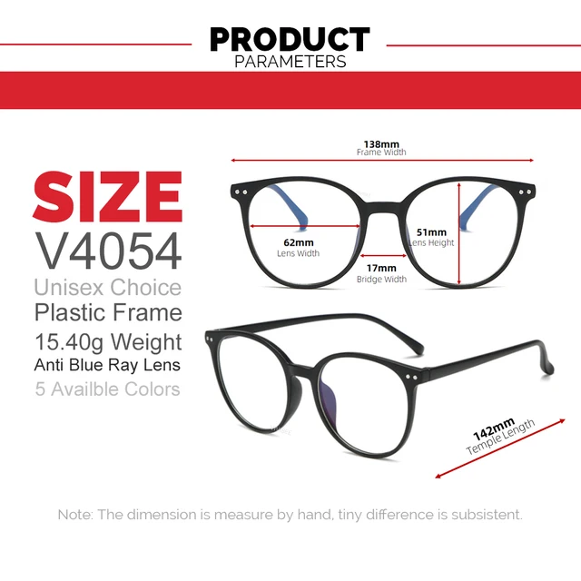 Gafas redondas de gran tamaño para hombre y mujer, lentes con bloqueo de luz azul, antirazul, para oficina y videojuegos, 2021 5