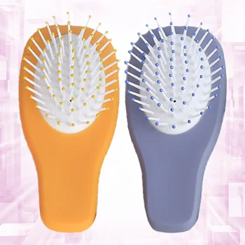 

1 Set Durable Hair Groomer Portable Hair Comb Air Bag Comb Anti-static Styling Comb for Office Home Barber