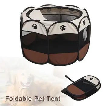 

Pets Supplies Fence Dog Tent Exercise Run Foldable Folding Playpen