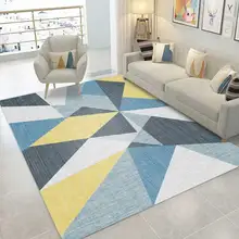 Пушистые коврики, противоскользящий ворсистый ковер для столовой, дома, спальни, напольный коврик