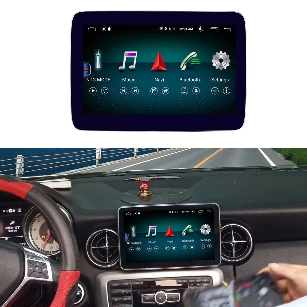 8 4 дюйма + 64G Android дисплей для Mercedes Benz SLC Class R172 2016 2020 автомобильный Радио экран