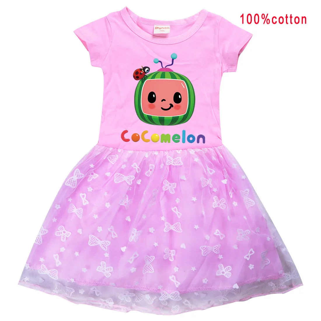 nightgowns and robes	 2022 Summer Gabbys Dollhouse Vestido Kids Gabby Cats Tastic Dress for Baby Girls Kawaii Short Sleeve Dresses Cartoon Nightgown cotton short pajama sets