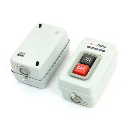 

2pcs 3-phases 30A 7.5KW ON OFF Control Green Red Button Power Switch