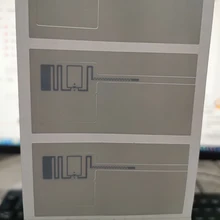 UHF RFID MR6 Ювелирная этикетка 68x26 мм EPC C1G2 UHF RFID H47 этикетка J41 влажная инкрустация белая этикетка наклейка с чипом M4/H3/R6