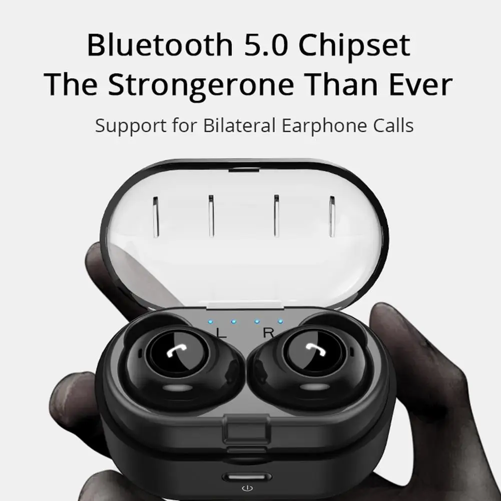 TWISTER. CK TWS Bluetooth наушники 5,0 мини настоящие беспроводные наушники стерео бас Bluetooth гарнитура с зарядным устройством