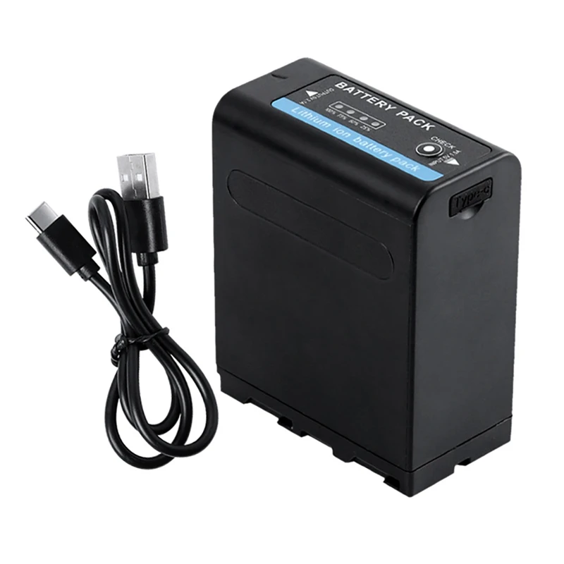 NP-F990 NP F990 8800 мА/ч Камера литий Батарея для Sony F750 F550 F960 1000C 1500C 2500C со светодиодной