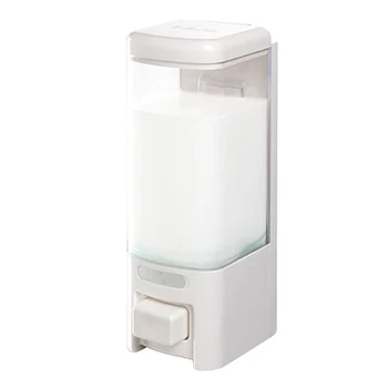 

Manual Soap Dispenser Large Capacity Household Hotel Leakproof Wall Mounted Kitchen Sink Home Bathroom Easy Install Visible