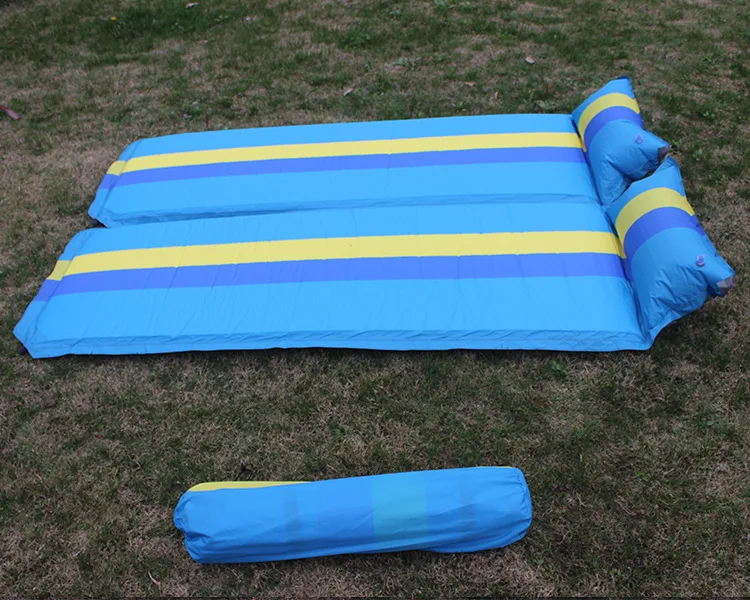 Single Person Automatic Inflatable Pad Tablet Self-Punch Pad Thick Moisture-Proof Outdoor Camping Tent Sleeping Pad Manufacturer