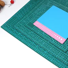 A2A3A4 PVC kesme Mat Patchwork dikiş aracı Mat DIY deri oyma kurulu çift taraflı kendinden tamir dayanıklı Mat alt plaka