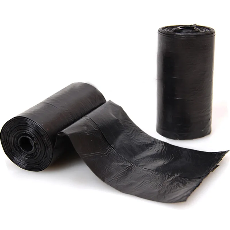 20 рулонов черные мешки для уборки за домашними животными для собак, кошек, щенков, отходов, забрать чистую сумку JS23