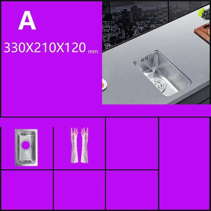 Кран Evier Lavello Cucina Integral Acero Inoxidable кухня Fregadero De Cocina Куба Lavabo Pia Cozinha мойка овощей - Цвет: Version S