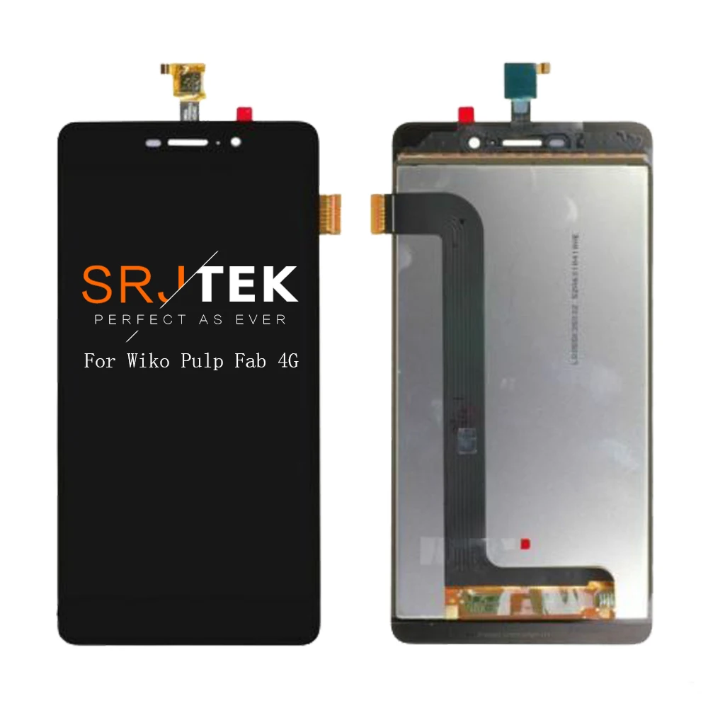 

5.5" 100% Tested For Wiko Pulp Fab 4G LCD Display Touch Screen Assembly Replaces With Frame For Wiko Pulp Fab 4G LCD Glass Panel