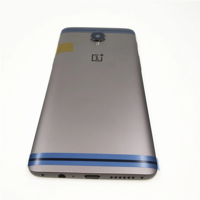 Задняя крышка батареи задняя дверь корпус чехол для Oneplus 3 3T с объективом камеры+ Кнопки громкости питания Замена