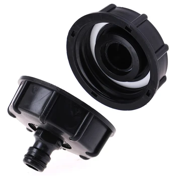 

1Pc 60cm New IBC Hose Adapter Reducer Connector Water Tank thick thread Garden Hose Pipe Tap Storage