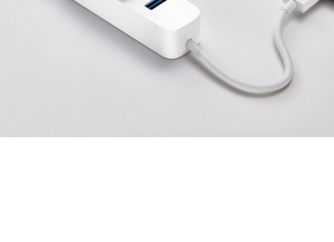 Xiaomi Mijia USB3.0 концентратор мульти 4 USB Высокоскоростной разветвитель USB-C Hab устройство для чтения карт SD TF все в одном для ПК Компьютерные аксессуары