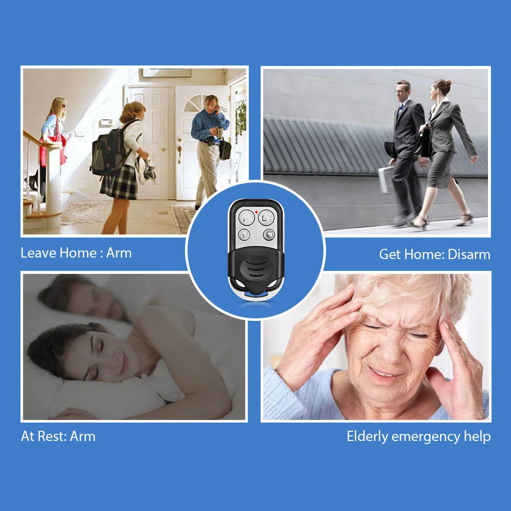 5 pçs kerui rc528 metal portátil de