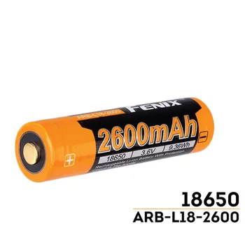 

Fenix ARB-L18-2600 3.6V 2600mAh 18650 Rechargeable Li-ion Battery