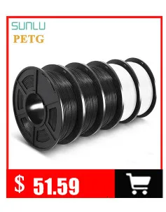 Sunlu 3d filamento 1.75mm 1kg petg abs