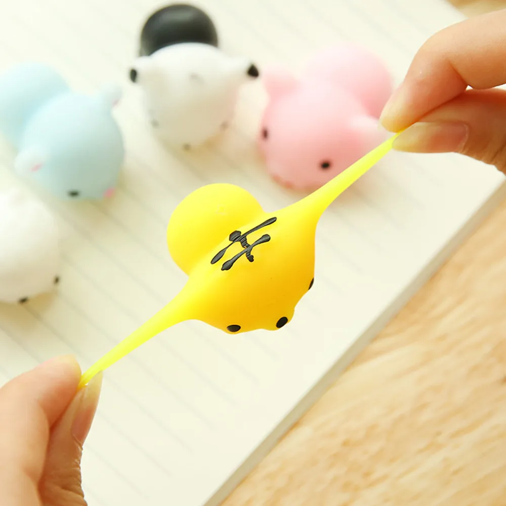 Мягкое Животное Игрушка выдавливание Mochi рост антистресс Abreact мяч мягкий липкий милый забавный подарок Горячая Распродажа@ A