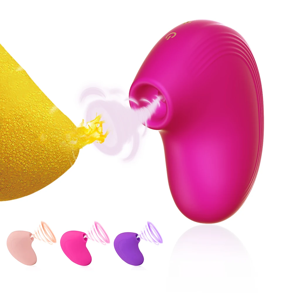 Мощное сосание эротические секс-игрушки бесшумная лижущая соска Женский