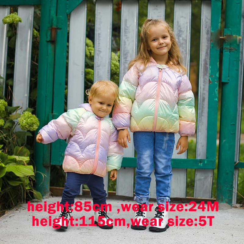 New Arrival Baby Girls Jacket Autumn Colorful Winter Boy Clothes Newborn Coats For Kids Down Cotton Jacket With Ear Hooded 0-5y
