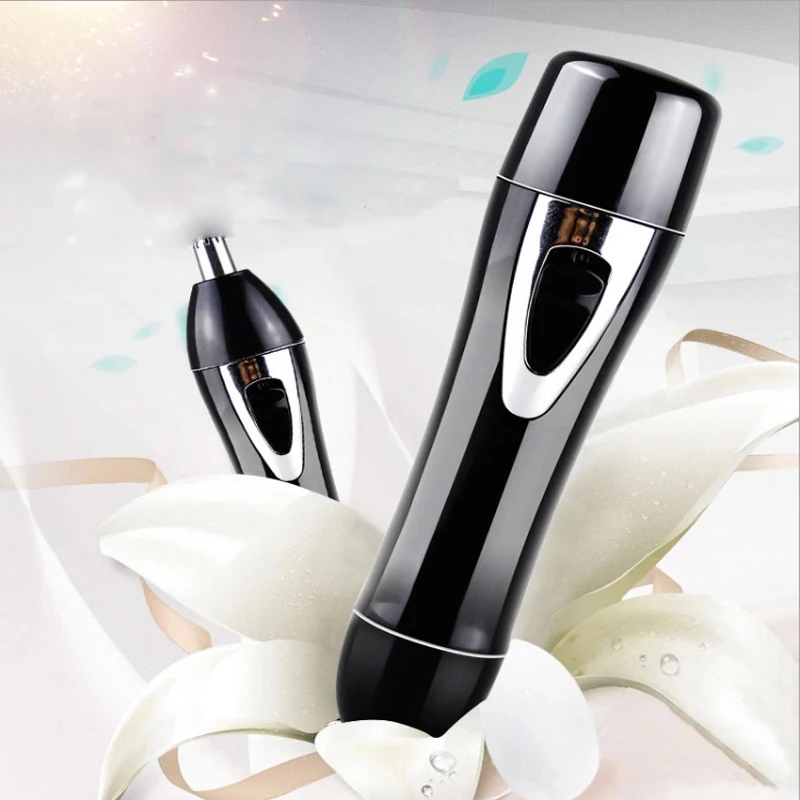 

New USB Rechargeable Lady Shaver 2 in 1 Electric Mini Hair Removal Nose Hair Trimmer Body Shaving Tools