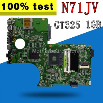 

N71JV mainboard Support I3 I5 CPU GT325 1GB For Asus N71J N71JV laptop motherboard can Test work 100% original