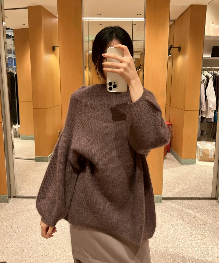 Повседневная Женская Базовая одежда средней длины однотонный корейский