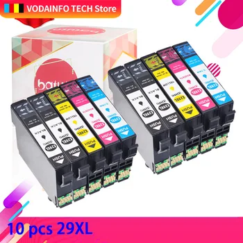 

10 PCS T29 29XL compatible For Epson ink Cartridges t2991xl XP235 XP247 XP245 XP332 XP335 XP342 XP345 XP435 XP432 XP442 XP445