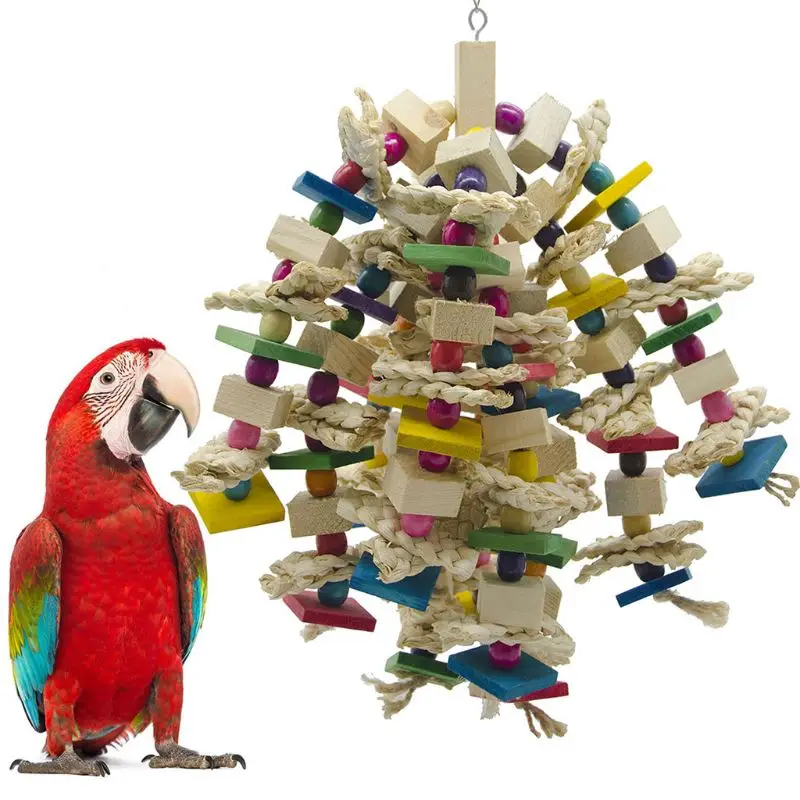 игрушки для больших попугаев