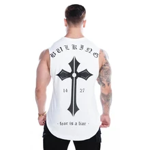 Men Tank Tops Bodybuilding Stringer Fitness Singlets Gyms Clothing Mens Sleeveless Shirt Vest debardeur homme ropa de hombre