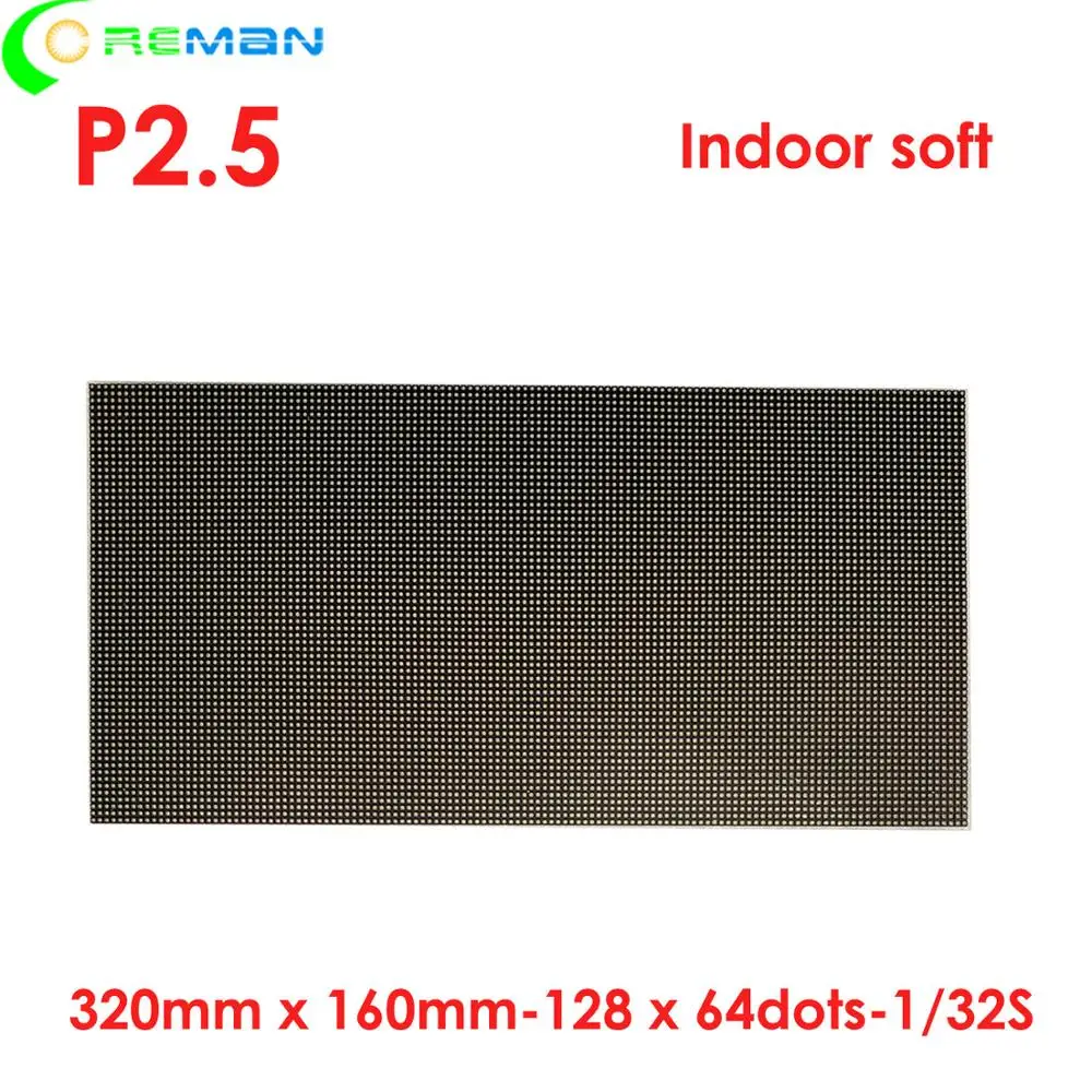 P2 P2.5 P3 P4 flexible led panel module round curve creative irregular shape led display led video wall