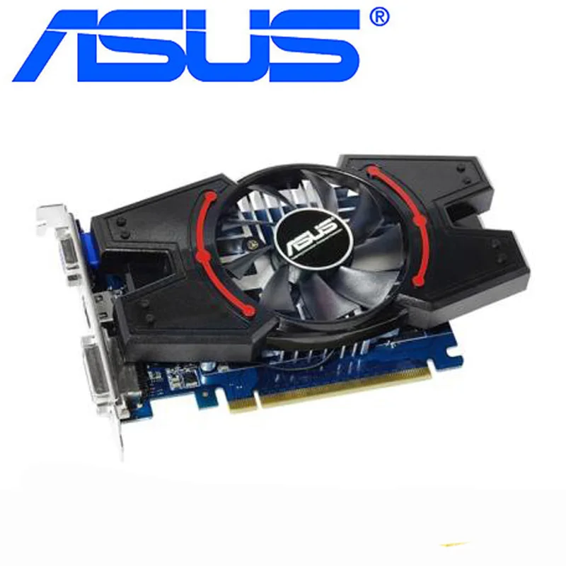 ASUS GT 730 2 Гб видеокарты SDDR3 оригинальная видеокарта для nVIDIA Geforce GT730 GPU игр Dvi VGA HDMI б/у