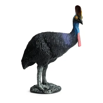 

Cassowary Animal Figure Collectible Toys Birds Animal Cognition Action Figures Kids Plastic Cement Toys