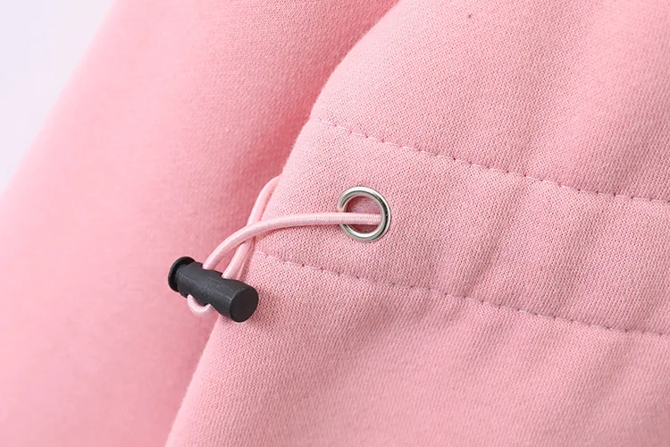 4XL большие длинные толстовки Модные утепленные Лоскутные розовые флисовые топы с капюшоном на молнии Женский пуловер Одежда