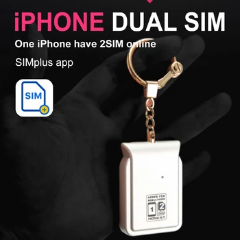 

i Phone Dual Sim Adapter No Jailbreak iOS 13 Call Text Functions For iPhone5/6/7/8/X/XS max / i Pod Touch 6th/i Pad