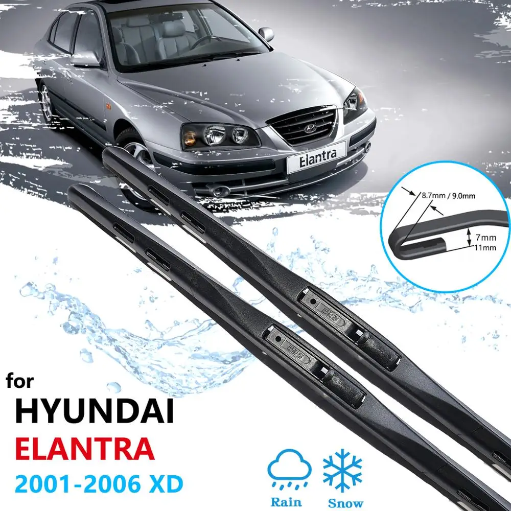 for Hyundai Elantra XD 2001 2002 2003 2004 2005 2006 Car Wiper Blade