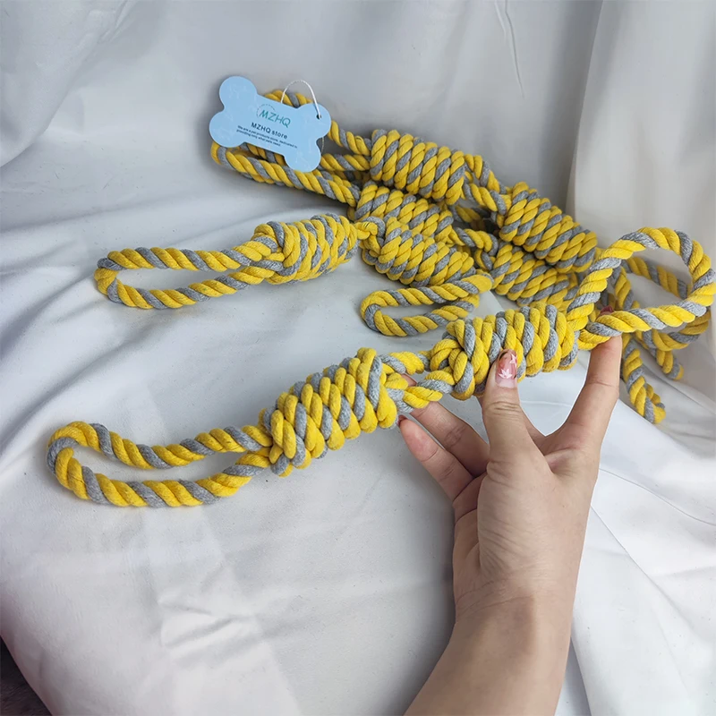 35cm 80g Pet Indestructible Toy For Dogs Tough Nature Cotton Rope Puppy Pop Toy Dog Antistress Fidget Dog Toothbrush pet toys dog toys dog plush toy dog chew toy dog toy dog teeth cleaning toy
