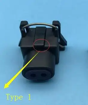 50 pcs 20/50/100 шт./лот 2 pin аккумуляторной топливной системы для Делфи два типа EV1 дизель форсунки системы питания с общей топливной разъем 12129142 - Название цвета: 50 pcs