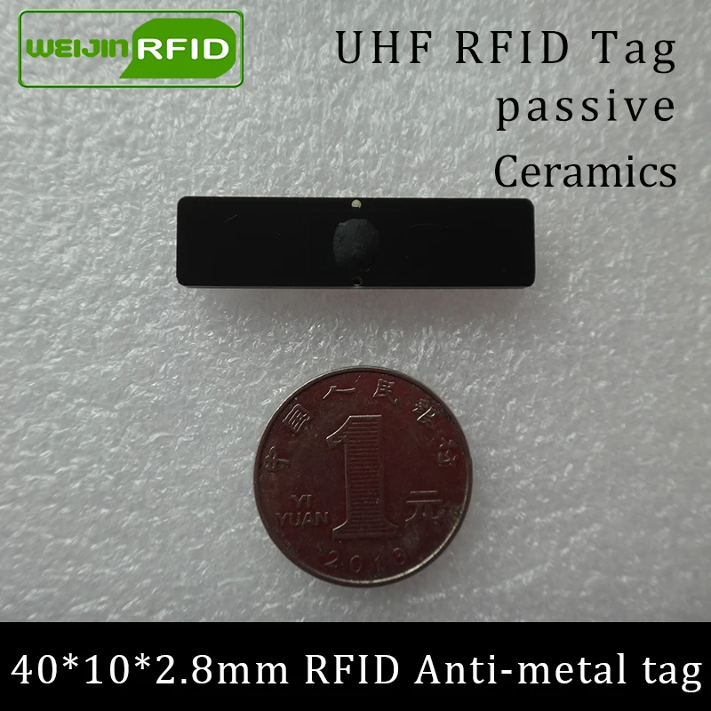 UHF Радиочастотная Идентификация анти-металл тег 915 м 868 Alien higgs3 EPCC1G2 6C 40*10*2,8 мм это активы небольшой прямоугольник PCB Смарт карты пассивные RFID