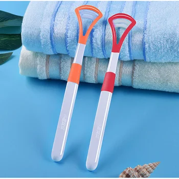 

1PC New Silicone Tongue Brush Soft Tongue Cleaner Scraper Cleaning Tongue Scraper For Oral Care Oral Hygiene Keep Fresh Breath